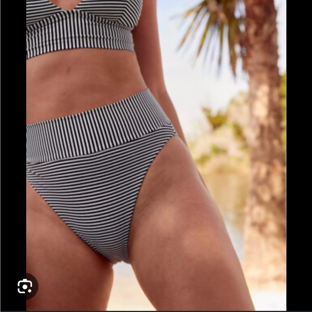NWT Aerie Banded High Cut Cheeky Bikini Bottom